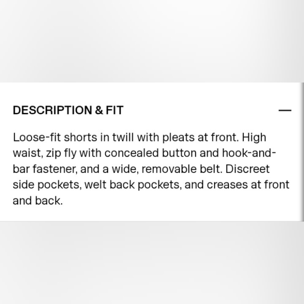 H&M  Shorts NWT - Picture 11 of 11